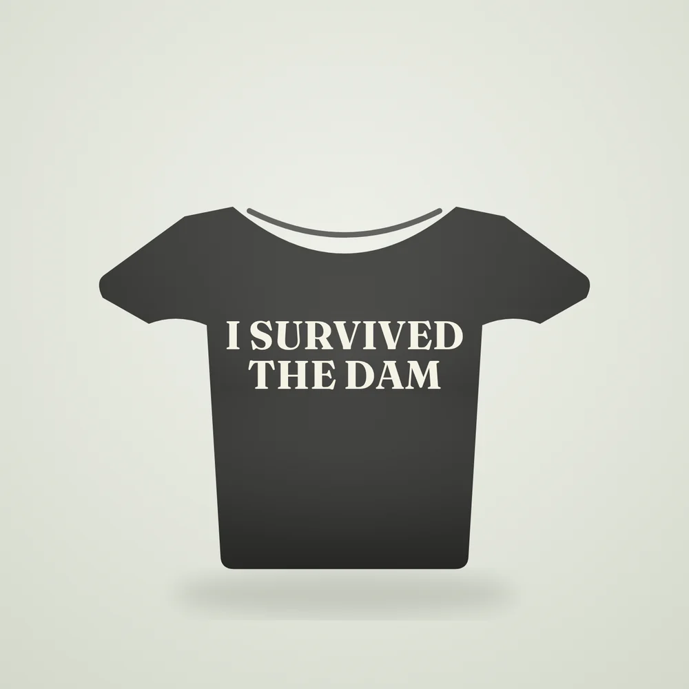 I Survived The Dam Tee