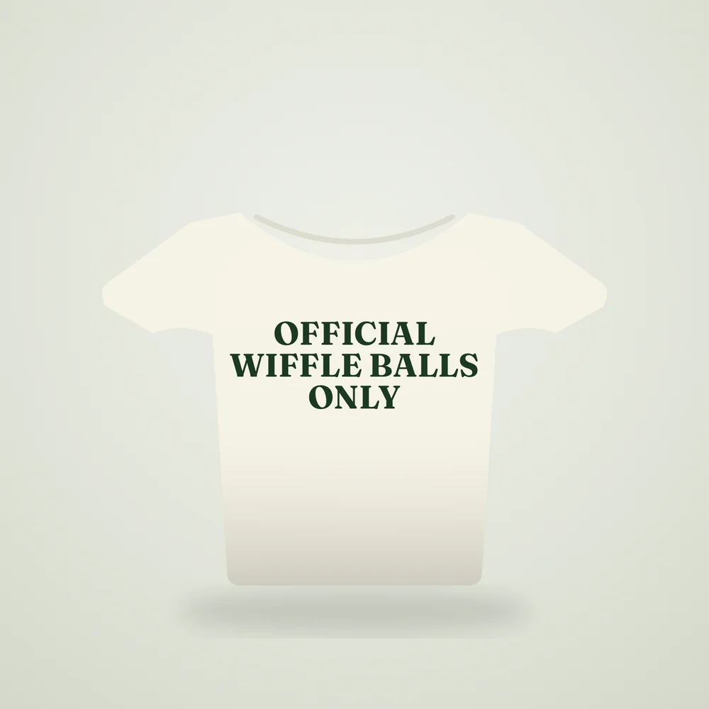Official Wiffle Balls Only Tee